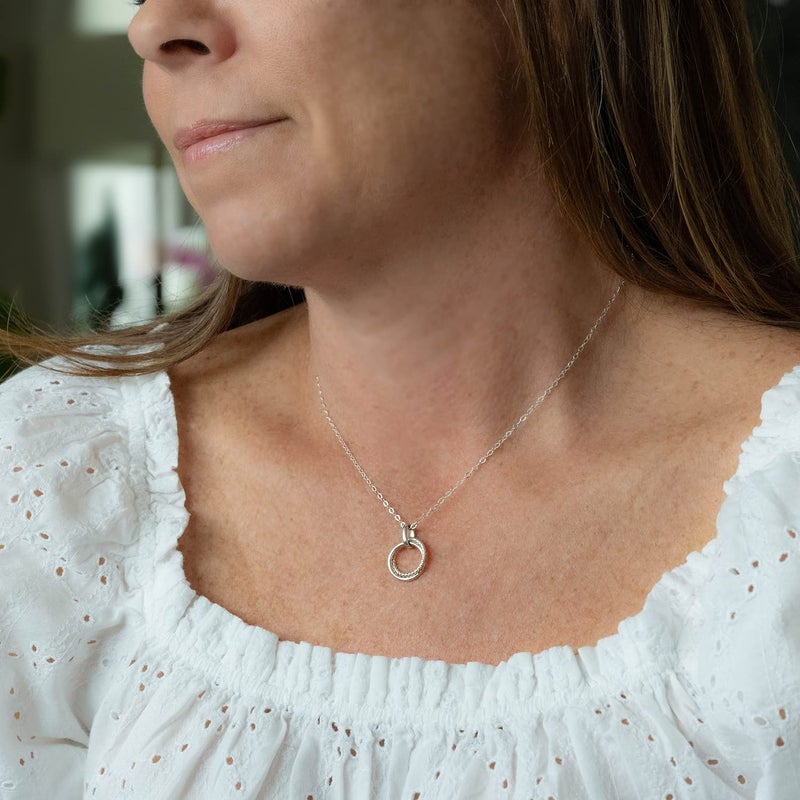 EFYTAL Friendship Necklace, Sterling Silver BFF Necklace, Friend Gifts, Birthday Gifts for Women, BFF Necklaces, Friendship Necklaces, Bestie Jewelry - Image 3